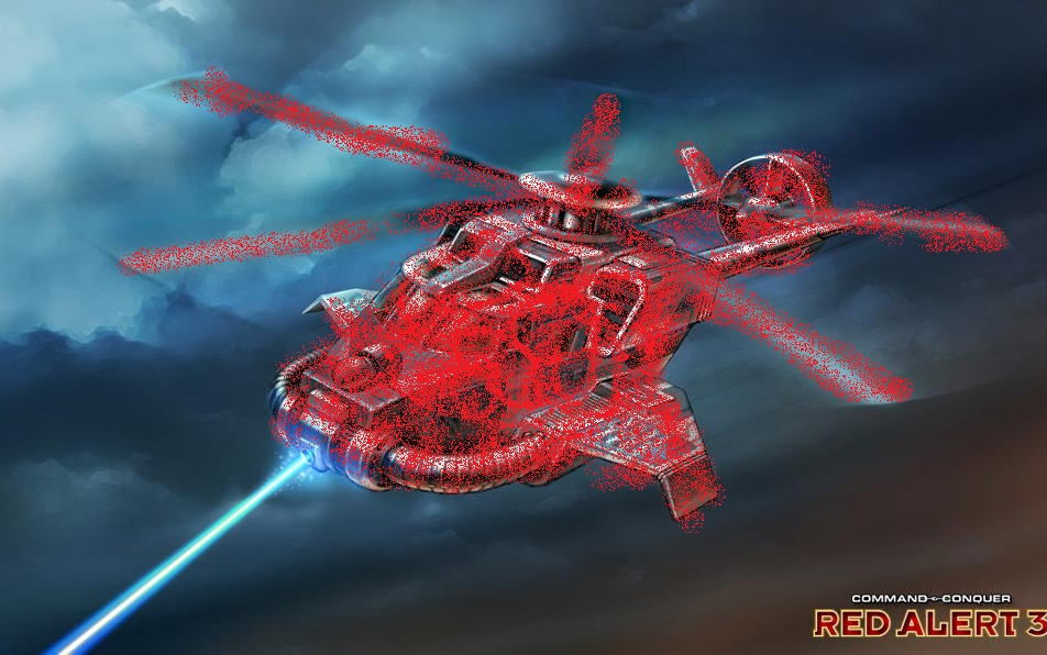 红色警戒3冷冻直升机图片