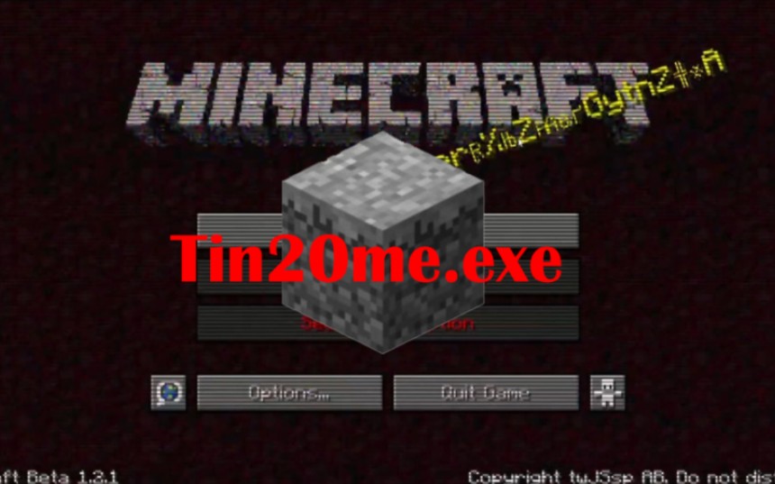 【我的世界】1.7.20、Beta 1.8.3、Alpha 1.2.306的混合版本?阴间版本Minecraft Tin20me.exe我的世界