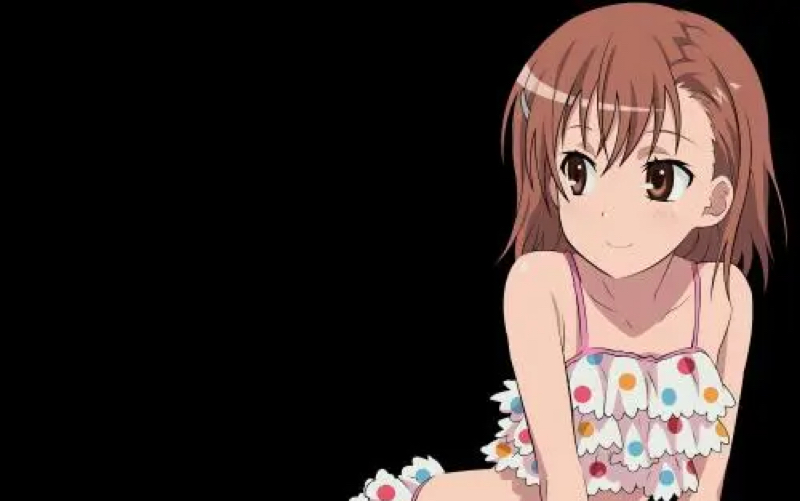 今天画一张泳装御坂美琴(线稿)