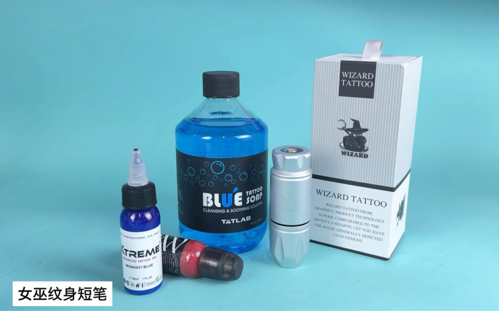 女巫纹身短笔#杰艺纹身器材 ##纹身刺青 ##纹身色料 ##纹身笔 ##纹身