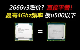 Tải video: 无需超频，最高4Ghz频率，性能可平替E5 2666v3？