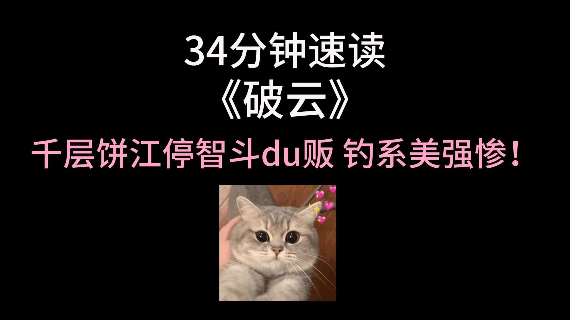 [图]【慧子】34分钟读完《破云》by淮上 刑侦/悬疑