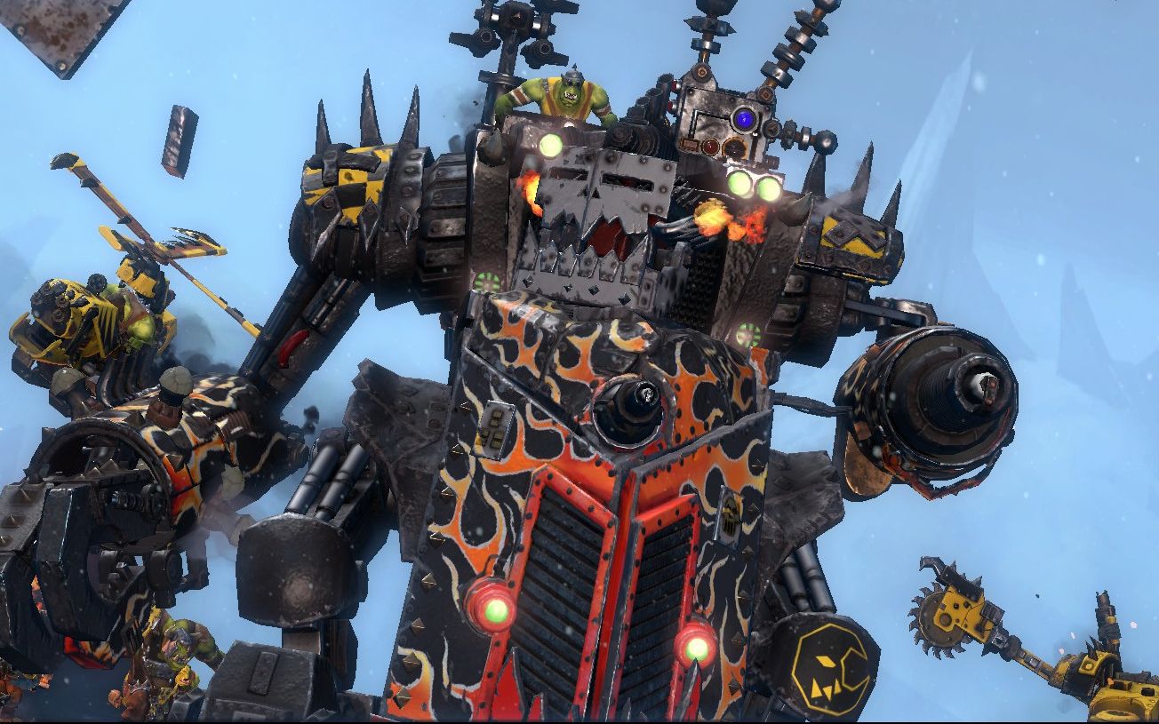 战锤40k战役 十几个绿皮大铁罐哇哇哈哈_哔哩哔哩_bilibili