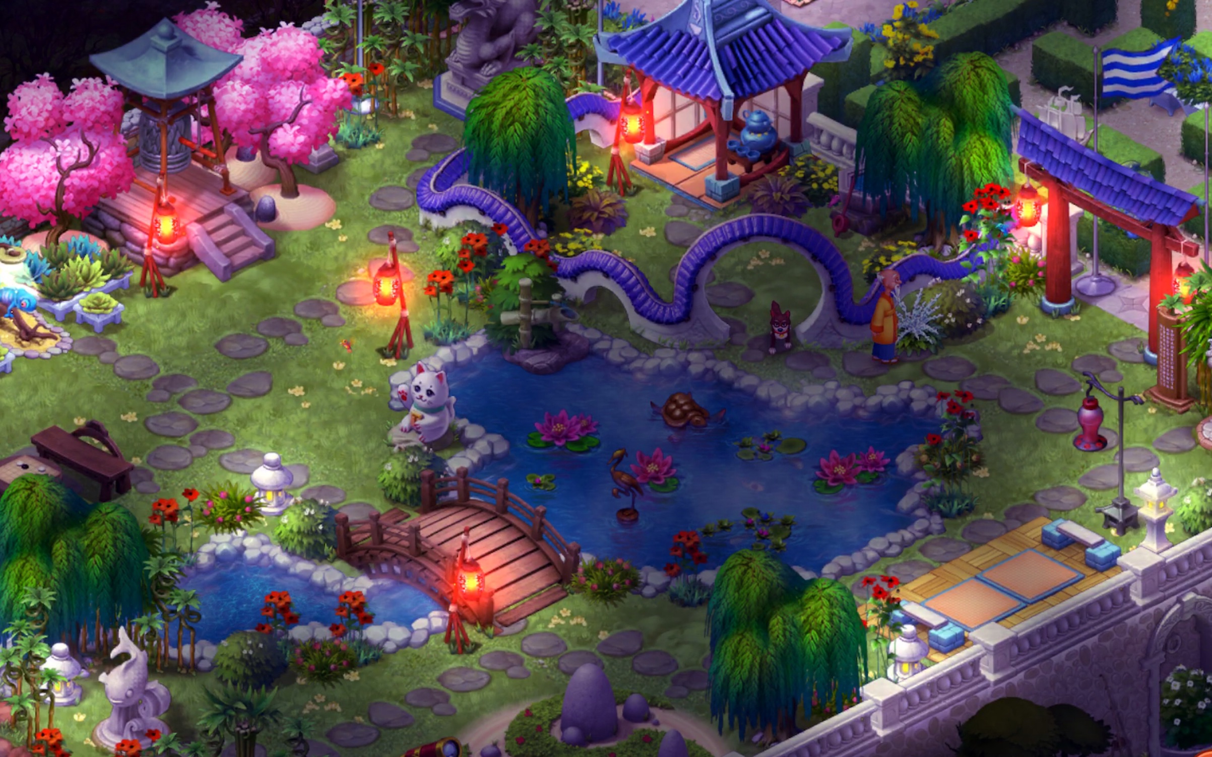 【奥斯汀艰难修家之旅】《梦幻花园》第七部分东方花园第3-5天