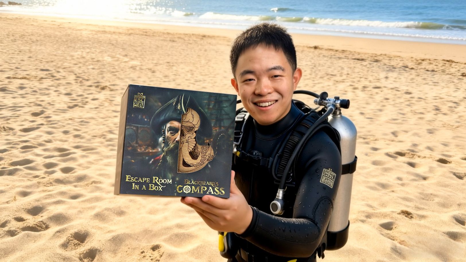 发财了！我捞到了300年前的海盗藏宝盒？！