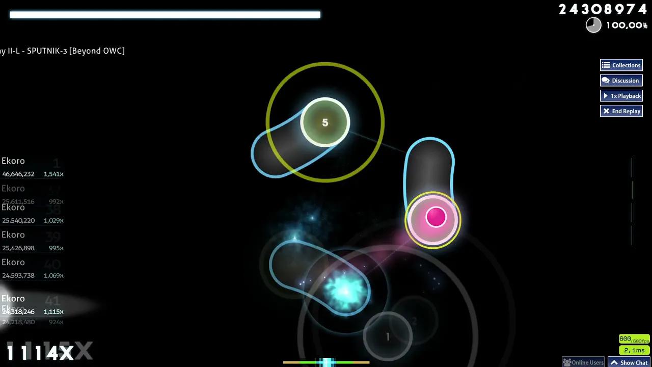 SPUTNIK3 [BEYOND OWC] SS ACHIEVED. (534pp, 7,28★)音游热门视频