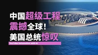 中国超级工程震撼全球！美国总统惊叹：我们落后整整一个时代！