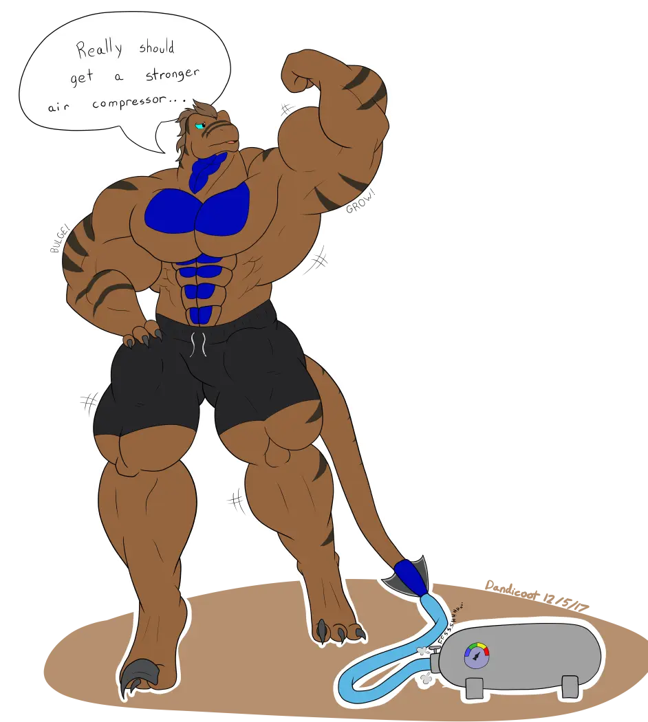 muscle肌肉兽人分享10