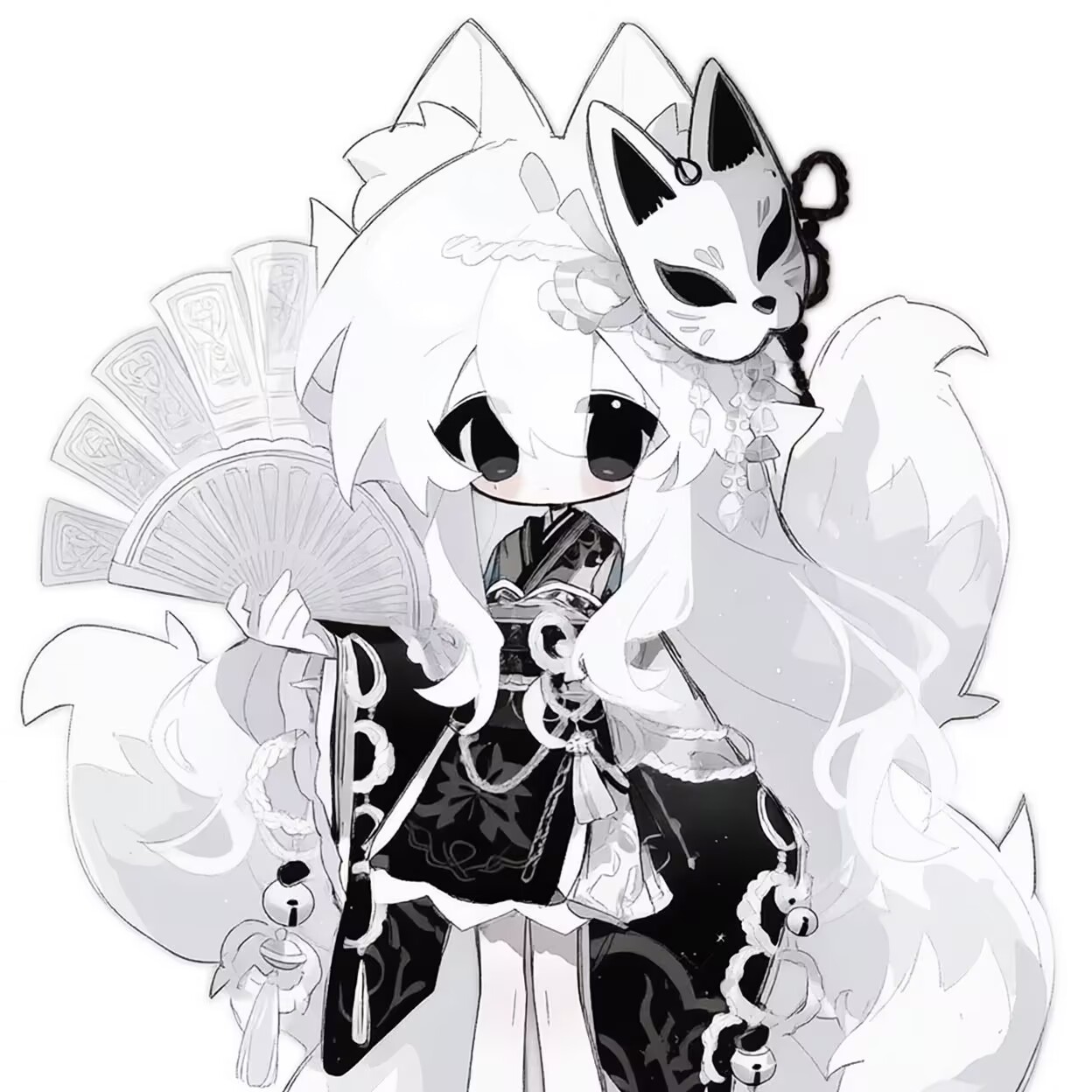 白色狐狸ovo
