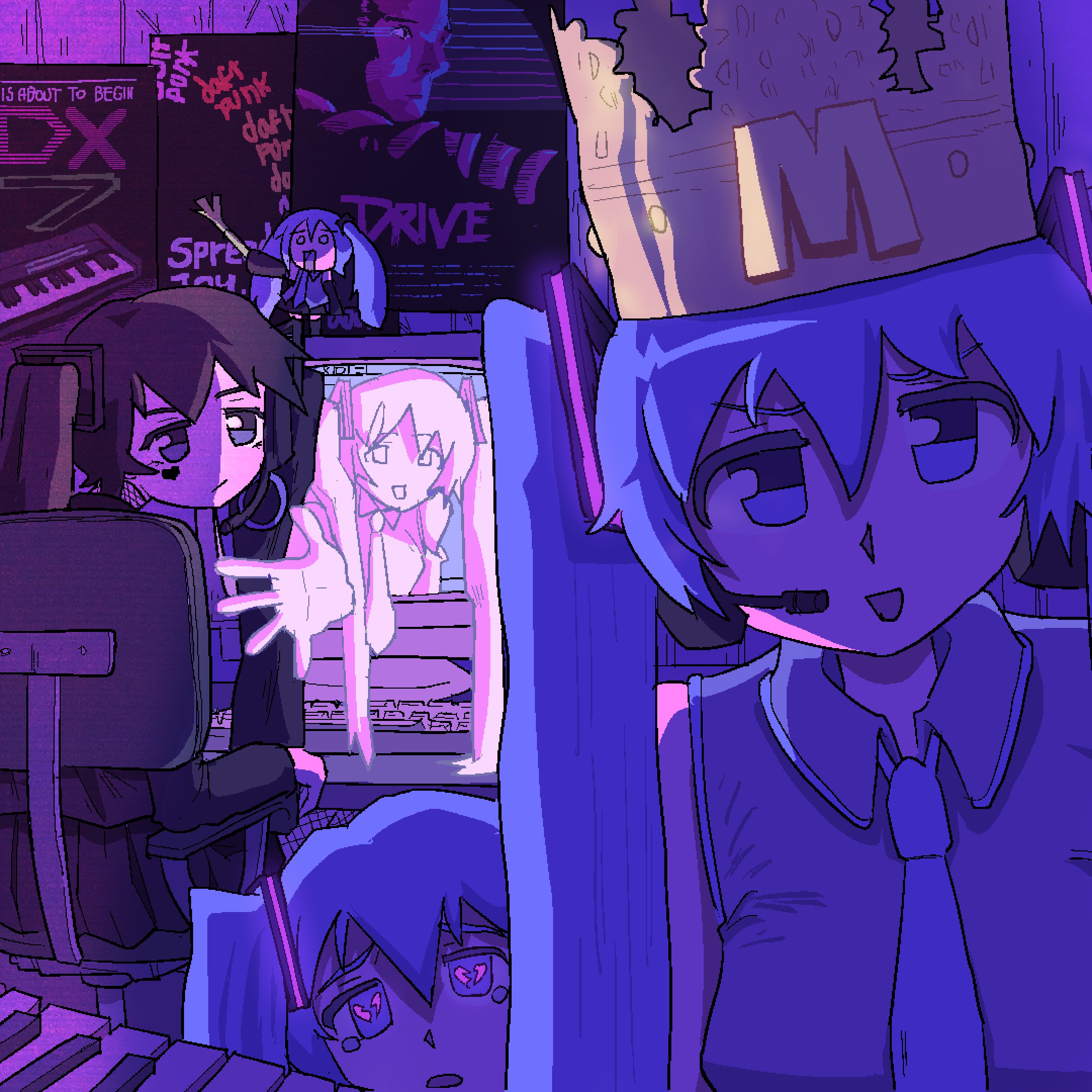 Post-Traumatic Stress Disorder》—— 鬱P(feat. 初音ミク、鏡音リン)_