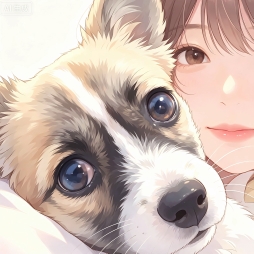 蓬松の小狗