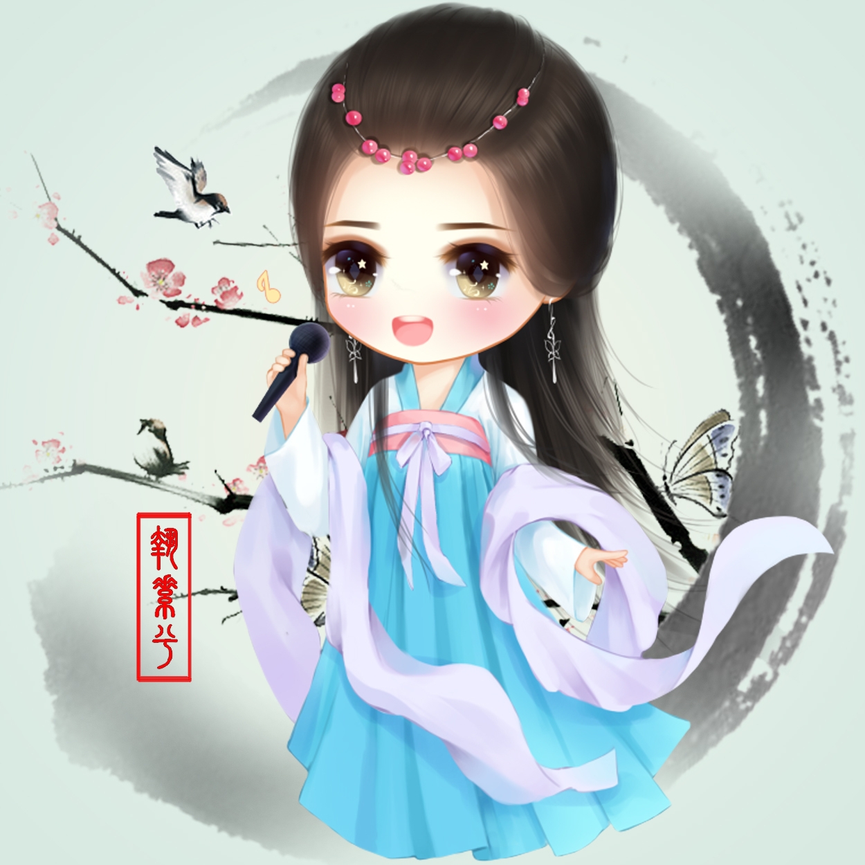 critty执素兮且赋江山城外风沙吹散心头话