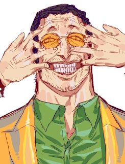 【海贼王】黄猿ppap/手书,猿叔啾咪!