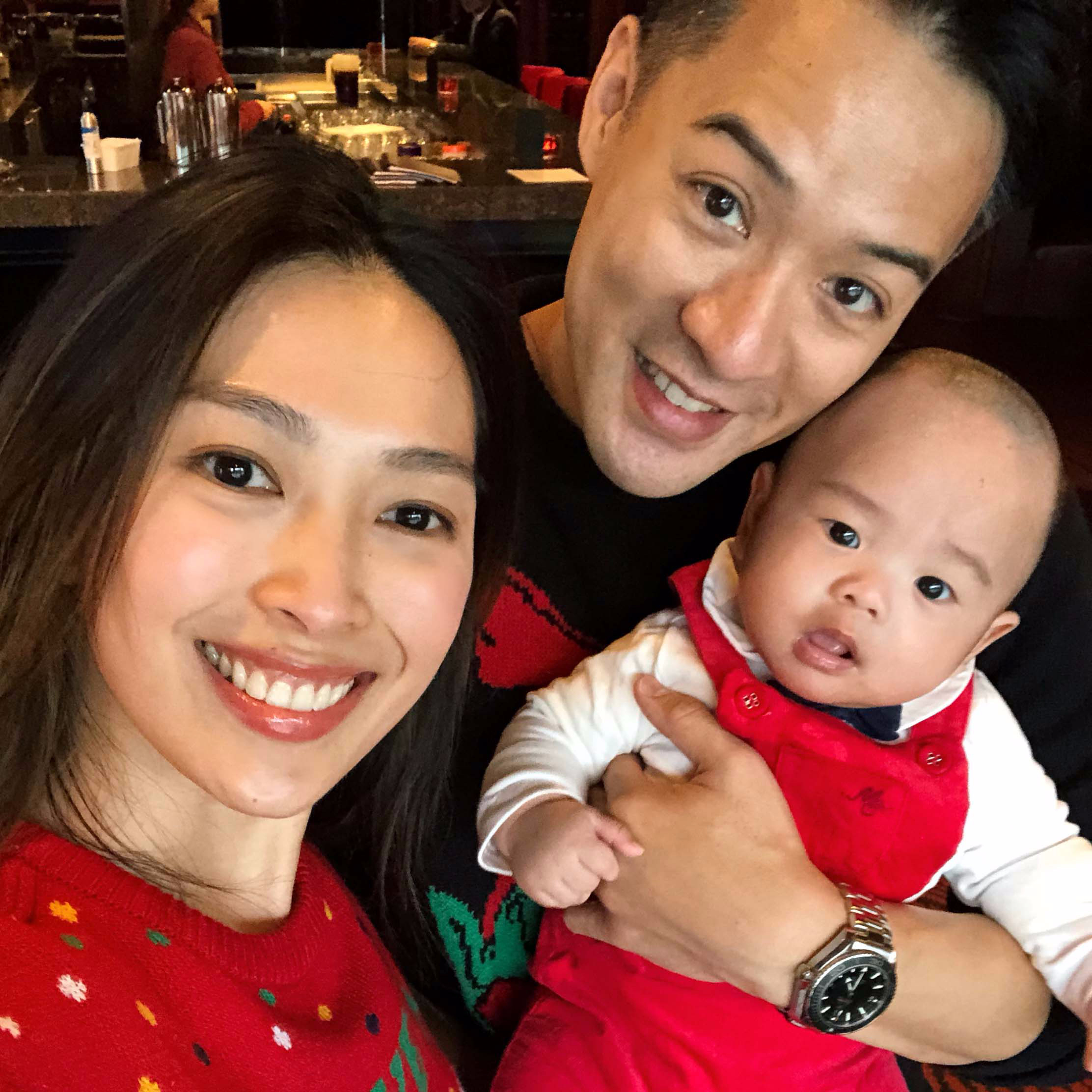 宋熙年陈智燊 大肚婆别开车啦,没关系有司机. 哈哈哈