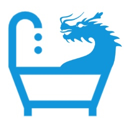 泡澡的龙