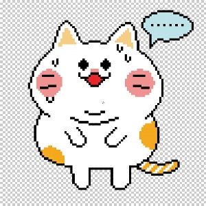 野生像素猫