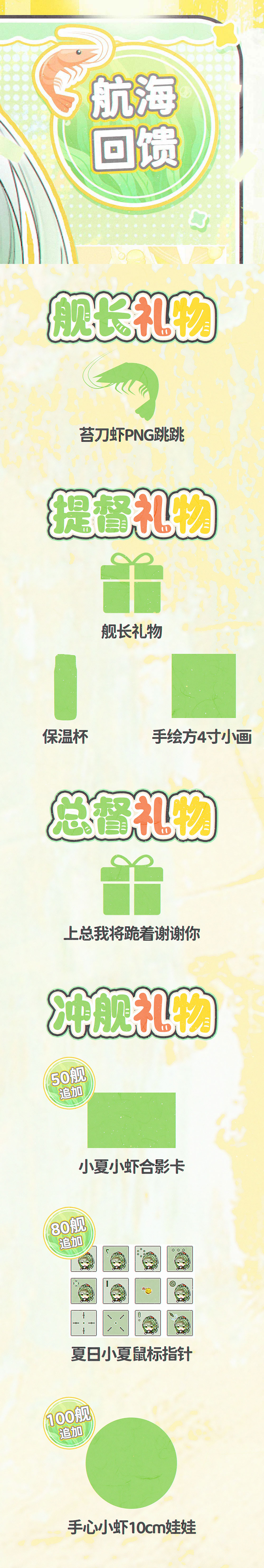 航海回馈海报
