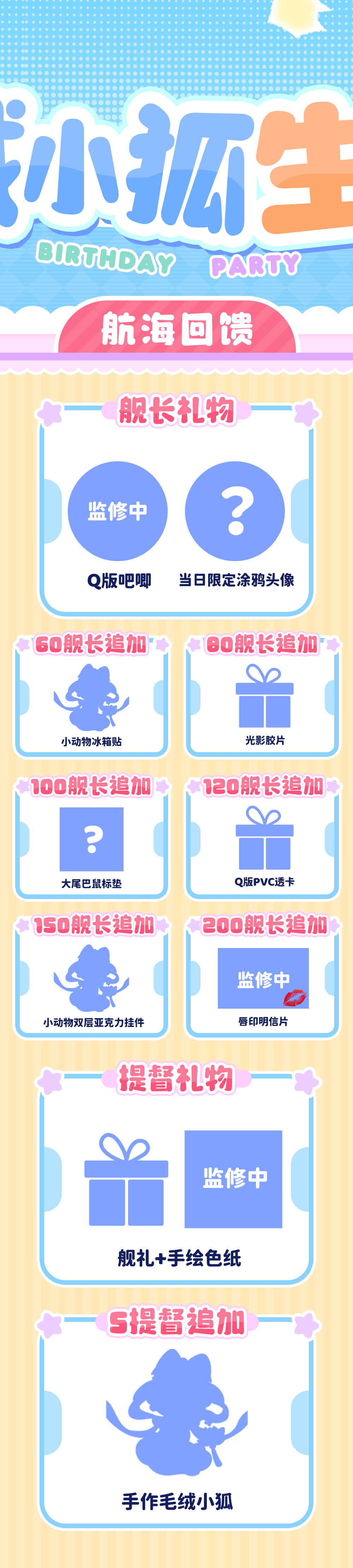 航海回馈海报