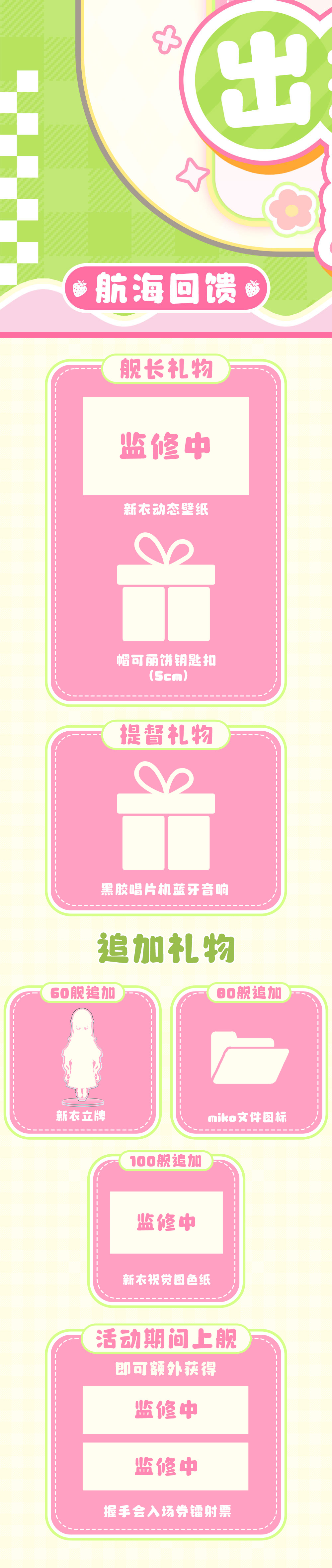 航海回馈海报