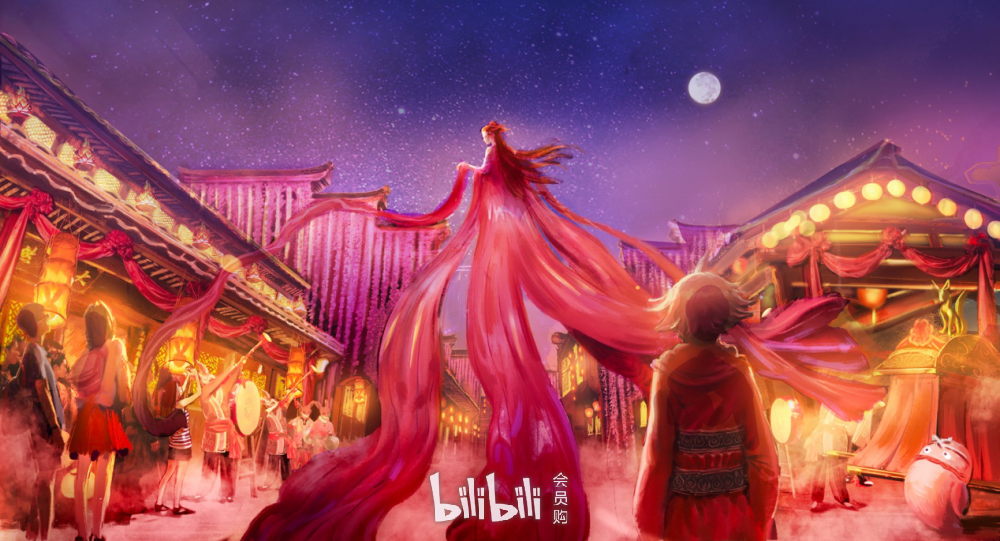 景区涂山城内街景效果图景区场景涂山剧院效果图景区特色15米高苦情树