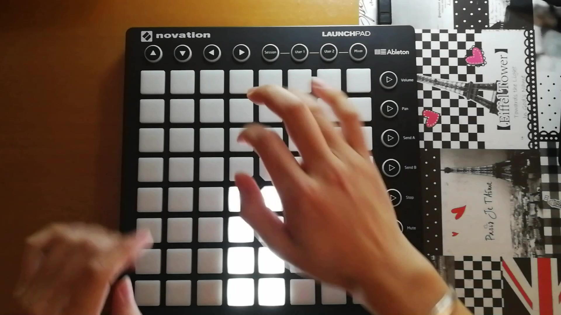 【launchpad】tobu-colors,个人挺喜欢tobu的节奏和动感~_哔哩哔哩