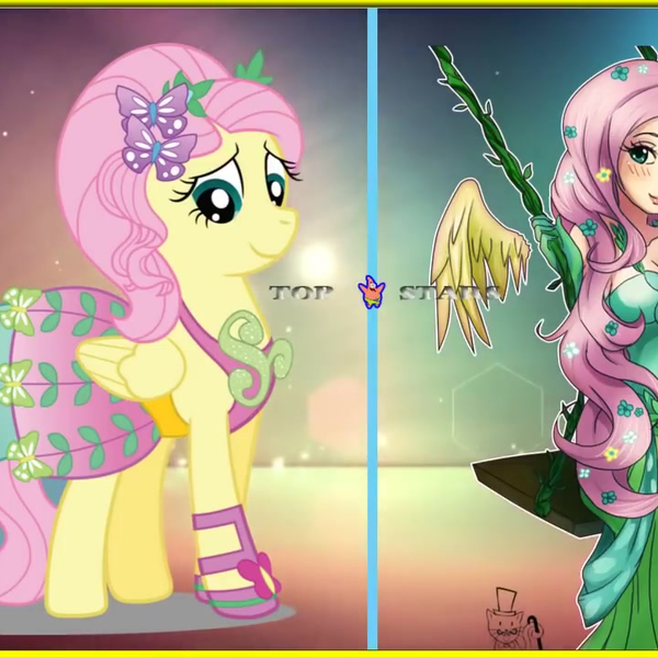 My Little Pony Mane 6 In Redesign Gala Dresses Top Stars_哔哩哔